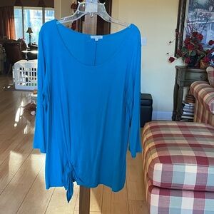 Ava James Turquoise Top size Med